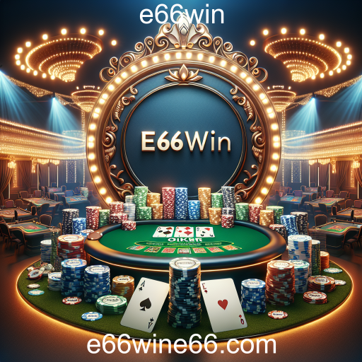 Descubra o Mundo do Poker Online no e66win